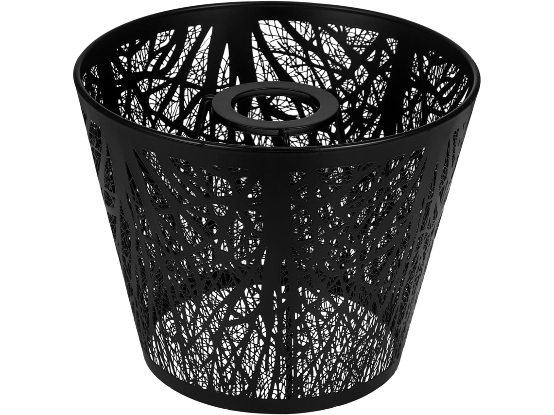 Luminária de Mesa em Ferro Preto com Lâmpada Decorativa para Sala de Estar e Quarto. SFUSHOS