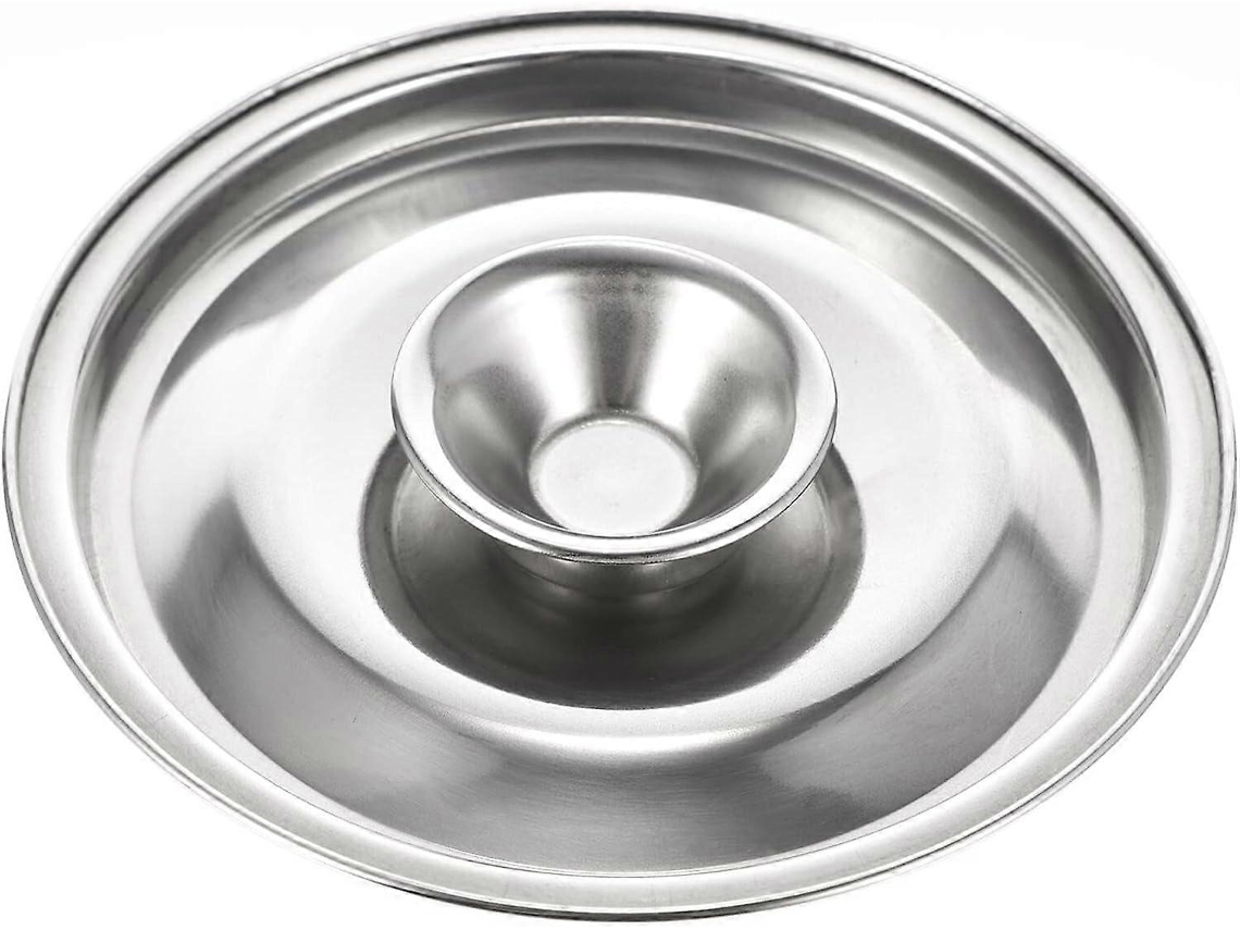 Tampa Universal De Aço Inoxidável 3,9 Polegadas, Compatível Com Panelas, Frigideiras E Tigelas - Reutilizável Com Anel De Cabo Para Mini Cozinha