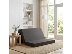 Vidaxl Sofá Cama Dobrável 140 X 67 X 45 Cm Cinzento-escuro