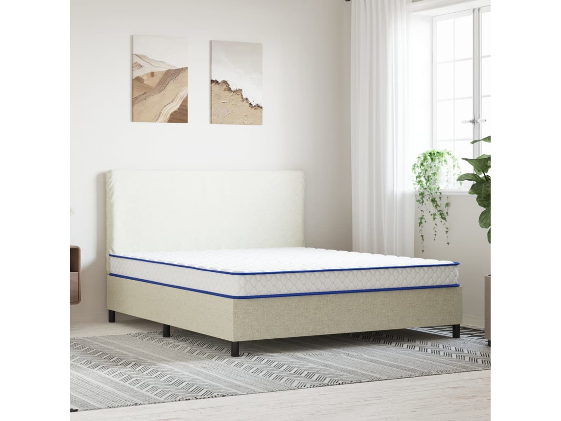Vidaxl Colchão De Espuma De Memória 200 X 160 X 17 Cm Macio