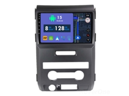 Auto Rádio Carro Bluetooth Autoradio 8GB RAM 128G ROM CarPlay Navegação GPS Ecrã Táctil RoverOne para Ford F150 P415 Raptor 2008-2014  