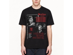 Rockinstone Scarface Movie You Wanna Play Games Black Adult T-shirt Size:m