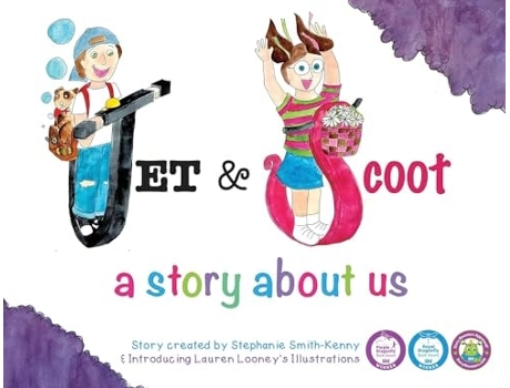 Livro JET amp Scoot A Story About Us de Stephanie Smith-Kenny (Inglês)