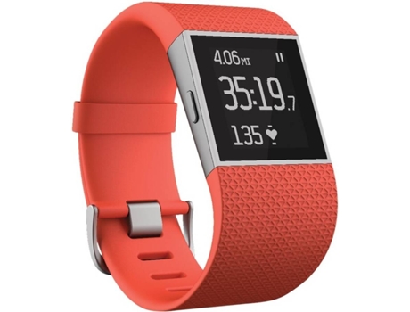 Relógio Desportivo  Surge (Bluetooth - Até 10 h de autonomia - Ecrã Tátil - Laranja)
