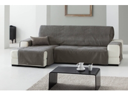 Capa Chaise Longue Jaquard TODOPARAMICASA Zoco Cinzento (Braço Esquerdo - 290 cm)