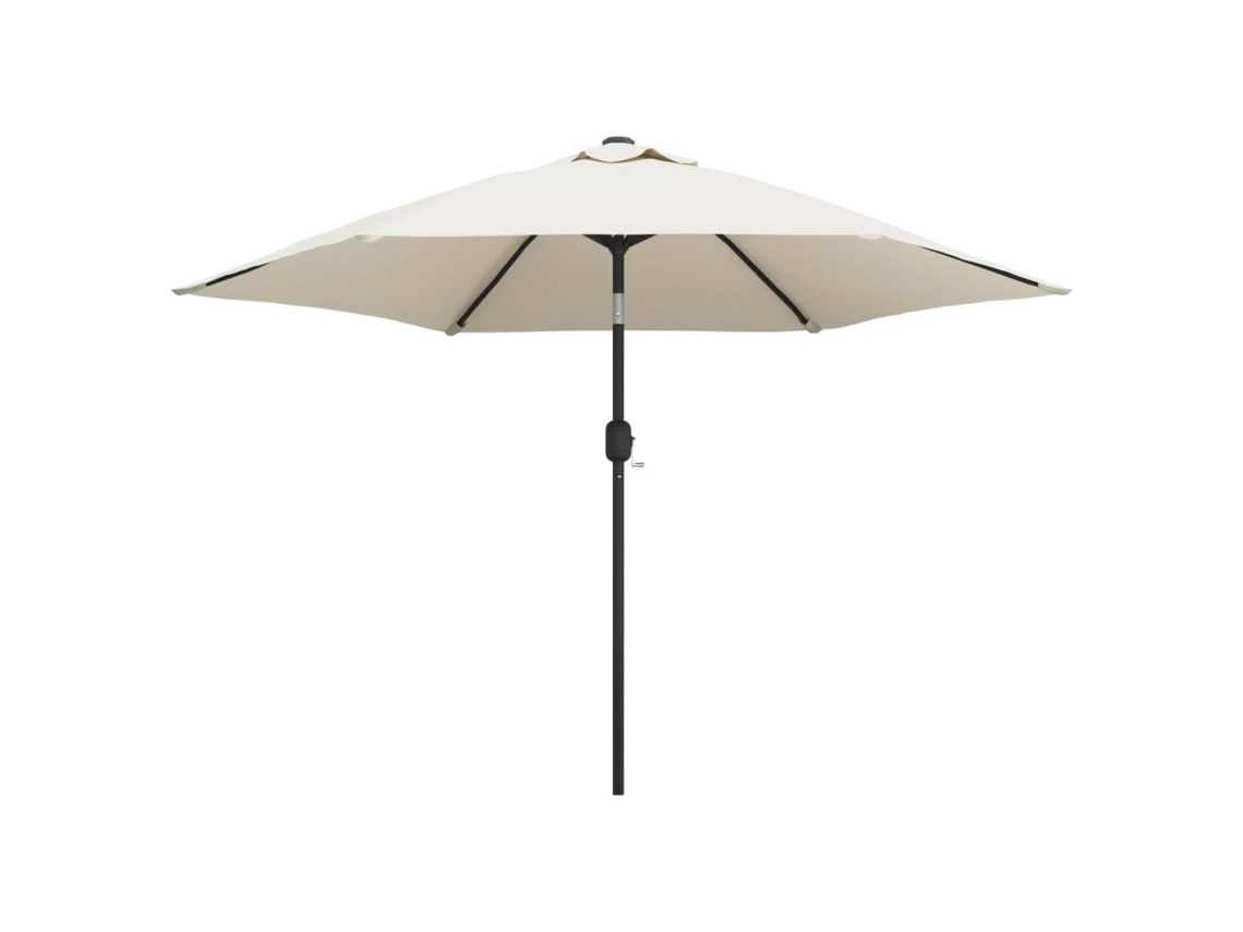 Guarda sol VIDAXL White (3m)