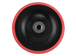 Disco de lixa de polimento vermelho com gancho e olhal para esmerilhadeira M104 polegadas