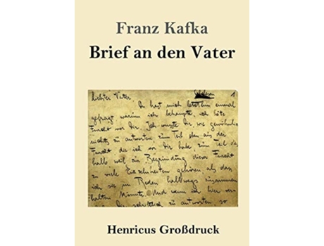 Livro Brief An Den Vater De Franz Kafka (alemão)