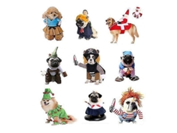 Fantasias De Halloween E Natal Para Cachorros S - Elfo