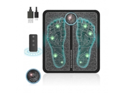 Massageador De Pés Para Neuropatia, Estimulador Ems Fascite Plantar Almofada Massage Adora Sem Fio Rela