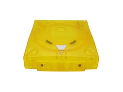 Caixa De Substituição De Plástico Translúcido Para Console De Videogame Sega Dreamcast Dc Retro, Caixa Amarela Ly Ebike