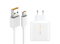 Carregador Para Oppo Reno 5/5 Pro/5 Pro+ (usb-c - Branco) Digitallab