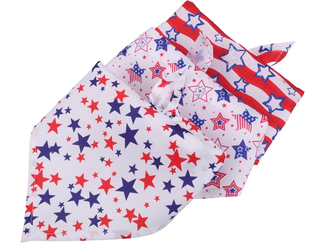 Babador De Estimação Galpada, Conjunto De 3 Peças Com Cachecol Triangular Tricô