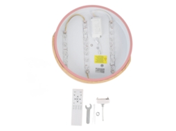Lâmpada de Teto Led Ajustável com Controle Remoto para Quarto e Sala de Estar | S/MARCA