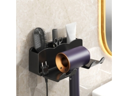 Suporte De Parede Para Secador Cabelo, Chapinha Cabelo