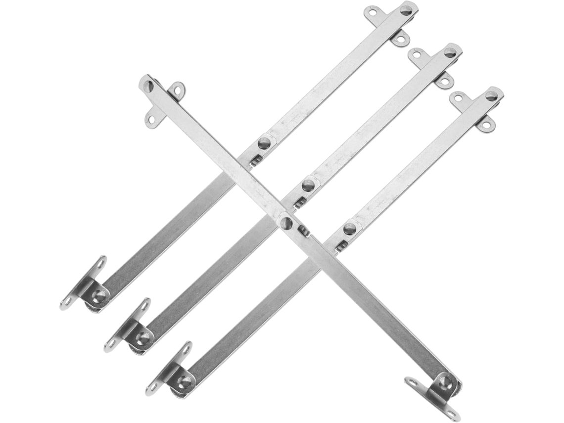 Conjunto De 4 Hastes Suporte Para Armários Em Ferro Com E Móveis
