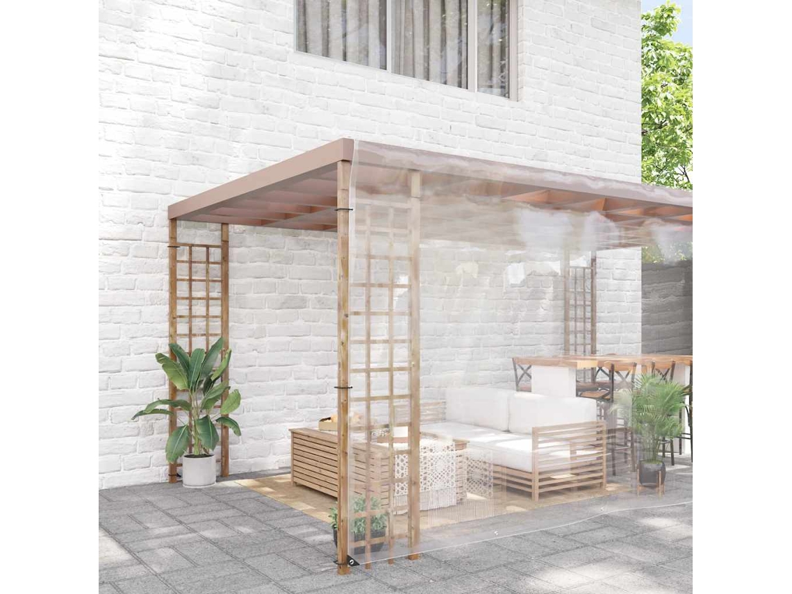 Maison Exclusive - Enceramento transparente com PVC Ilhós 8x8 M