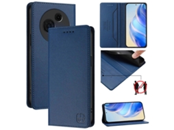 Capa De Couro Com Dupla Dobra Magnética E Rfid Rc01 Para Tcl 60 Nxtpaper
