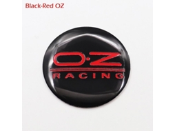 4pcs Capa Central Do Roda Com Logo Oz Racing 56mm 60mm 65mm 68mm Acessório De Carro Tapa Negra De 68mm Oz Negro-rojo