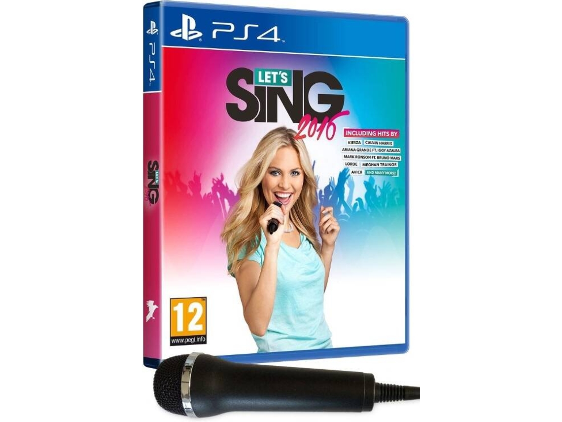 Jogo PS4 Let¿s Sing 2016 + 1 Micro