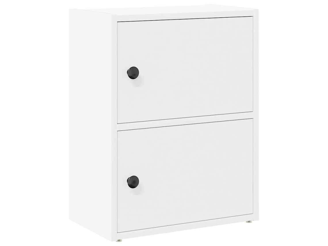 Bookcase, Bookcases Vidaxl Branco Madeira Processada (n/a)