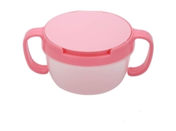 Taça Para Bebê Anti-derrame Com Alça Dupla Recipiente De Comida Mantém Quente E Frio