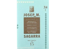 Livro Teatre I de Josep M de Sagarra (Espanhol)