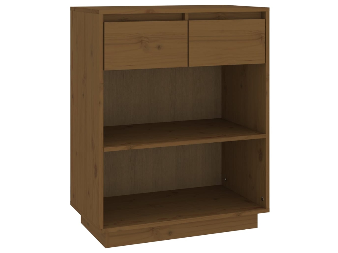 Console Cabinet, Console Cabinets Vidaxl Marrom Madeira De Pinho (n/a)