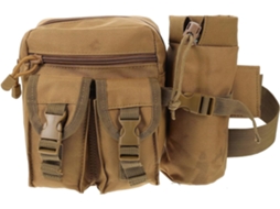 Mochila Multifuncional Ciieeo Em Tecido Oxford, Cor Cáqui, Ideal Para Caça E Uso Confortável.