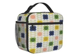 Lurelia Lancheira Bento, Com Isolamento Térmico, Estampa Floral