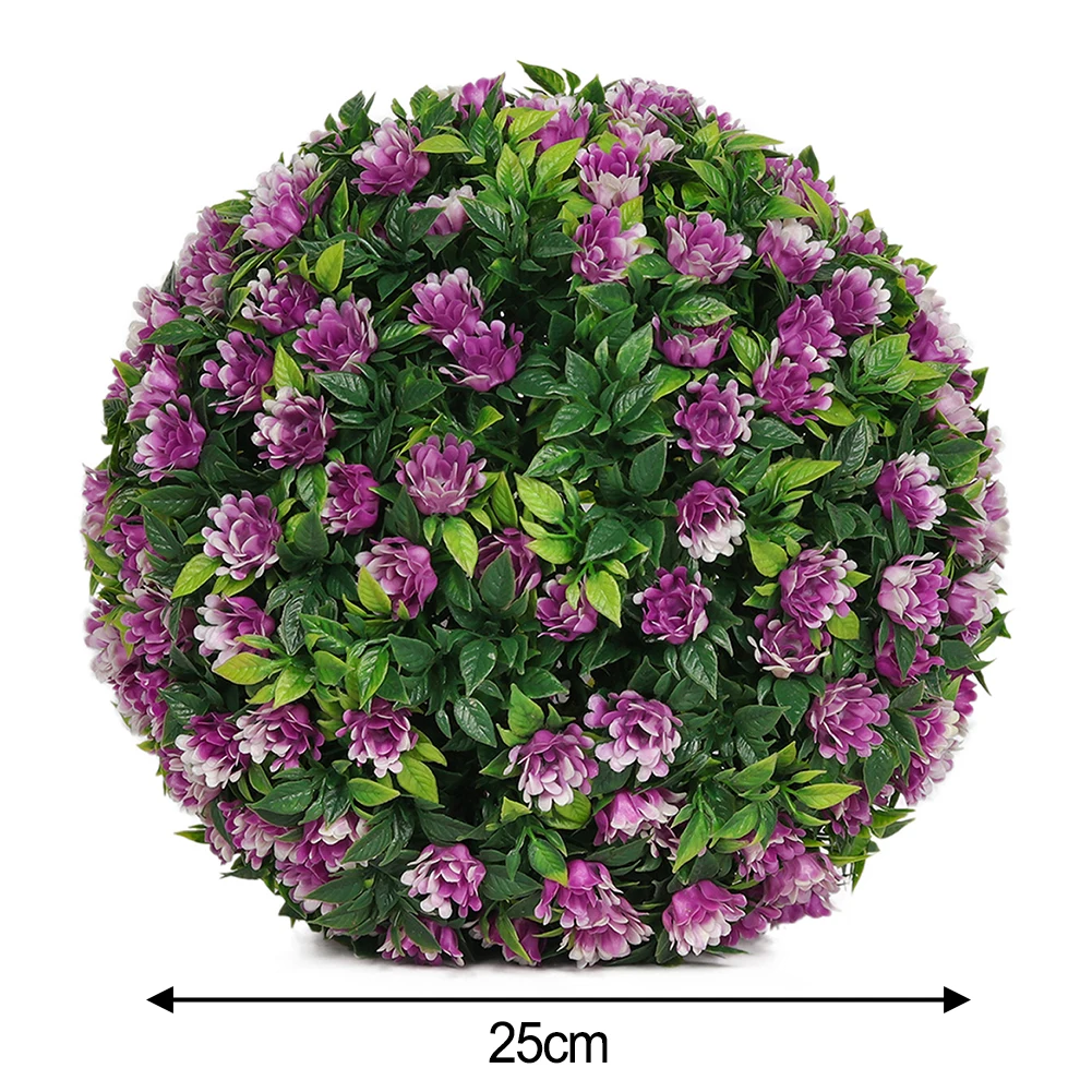 Bola de Rosas Artificiais Semicirculares para Pendurar em Cestos, Decoração de Jardins, Salões de Hotéis e Recepções Casamento BRILVIBERA