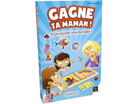 Jogo de Tabuleiro GIGAMIC Win Your Mom! (3 Anos)