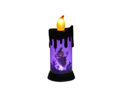 Laxiscreed Vela Eletrônica De Halloween Com Efeito Assustador Para Decoração Temática