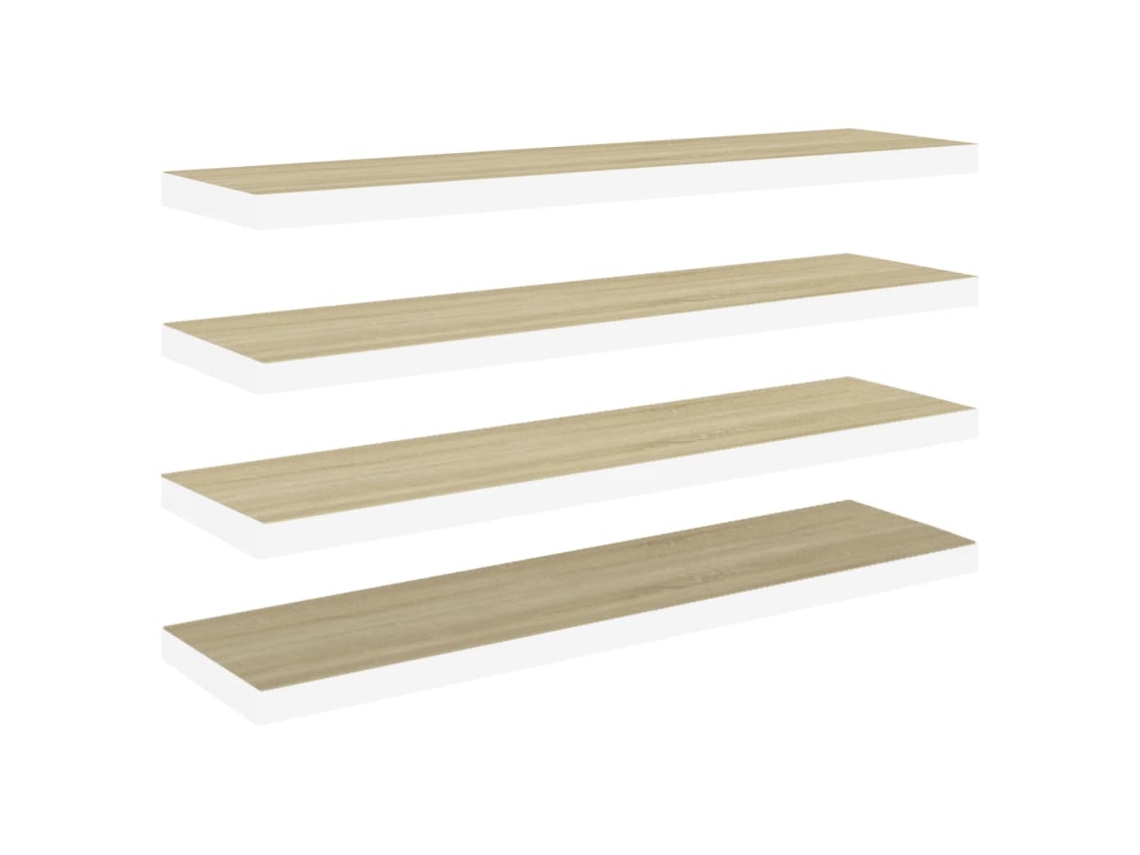 Wall Shelf, Wall Shelves Vidaxl Marrom Mdf (90 X 23.5 X 3.8 Cm)
