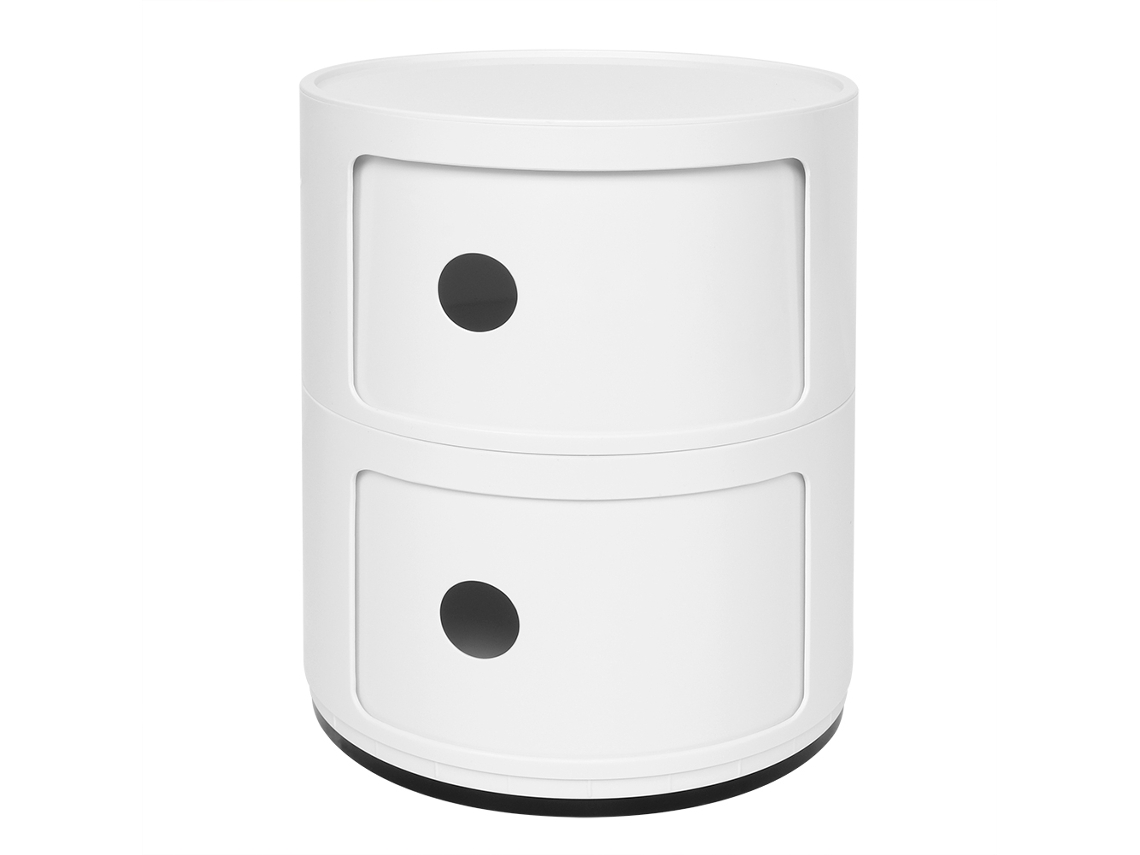Mesa De Cabeceira 2 Camadas Com Armazenamento Múltiplo