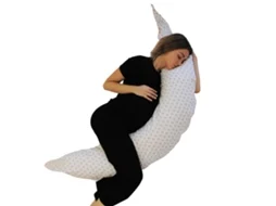 Cojín Lactancia 180x60 Ergonômico Y Mullido Para Embarazo Cojín Lactancia Bege 100 Algodón Certificado Oeko Tex Standard 100 Seb Market