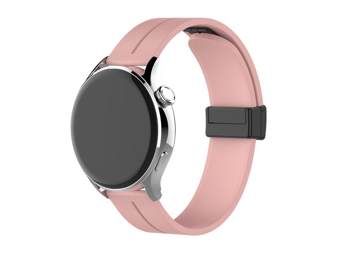 Bracelete Para Garmin Forerunner 970/570 47mm/265/255 (22mm) Rosa Pink Cuich