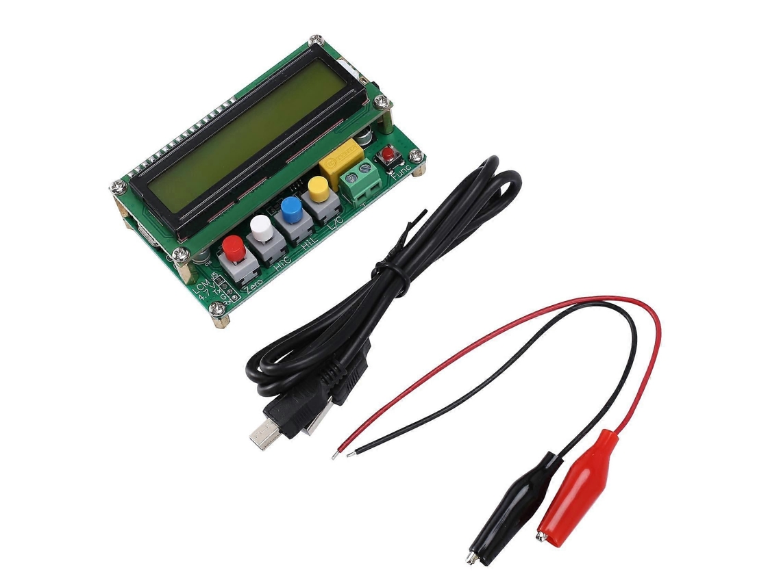 Medidor Digital De Indutância E Capacitância (lc), Com Display Lcd E Interface Usb Mini.