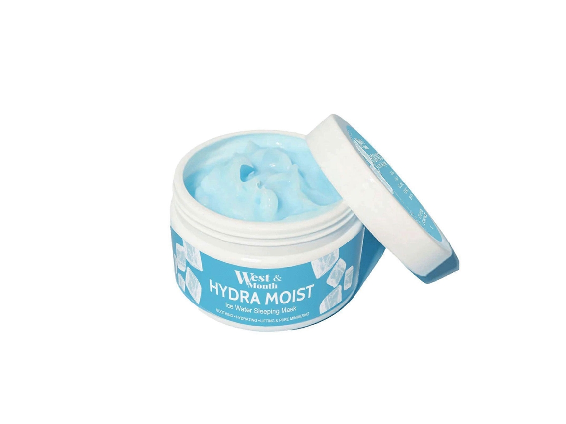 Máscara Noturna Rejuvenescedora West Month:hidratante e Umectante, em Formato para Espalhar, Limpa Profundamente os Poros AQUAFORGE