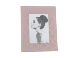 Moldura DRW Para foto 10x15 cm (Cristal - Rosa)