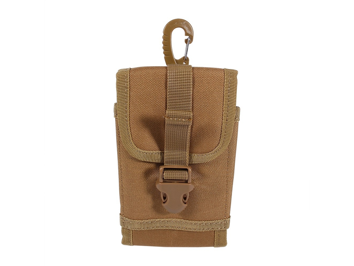 Bolsa de Cintura Tática para Esportes Ao Ar Livre EOOCOO (dual use como Bolsa Suspensa, para Celular Camuflada)