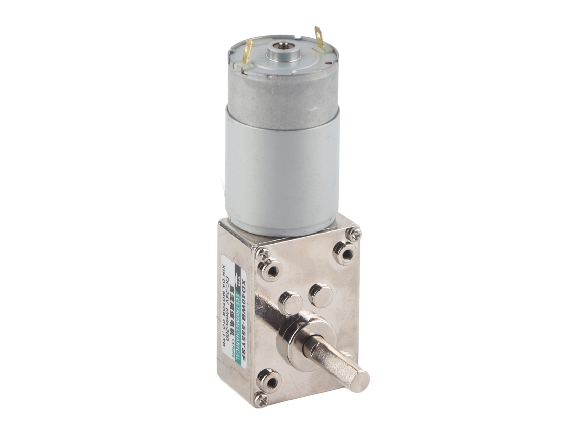 Motor de Engrenagem Dc Turbo Worm Torque Alto