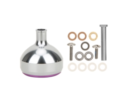 Manopla de Força de Metal para Mulinho de Pesca 38mm Roxo