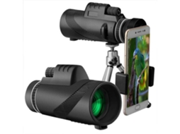Telescópio Monocular com Suporte para Celular BRILVIBERA