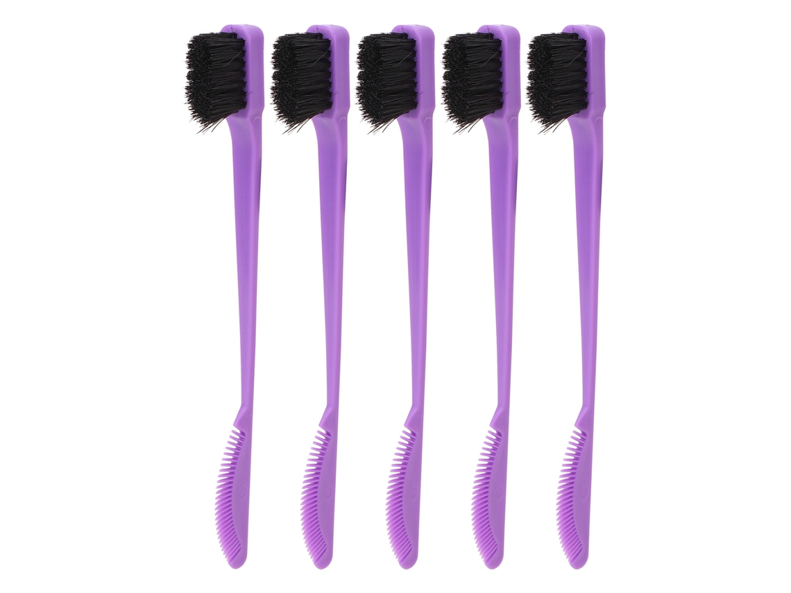 Peças Pente Para Sobrancelhas Duplo Lado Nylon Multifuncional Sunflare