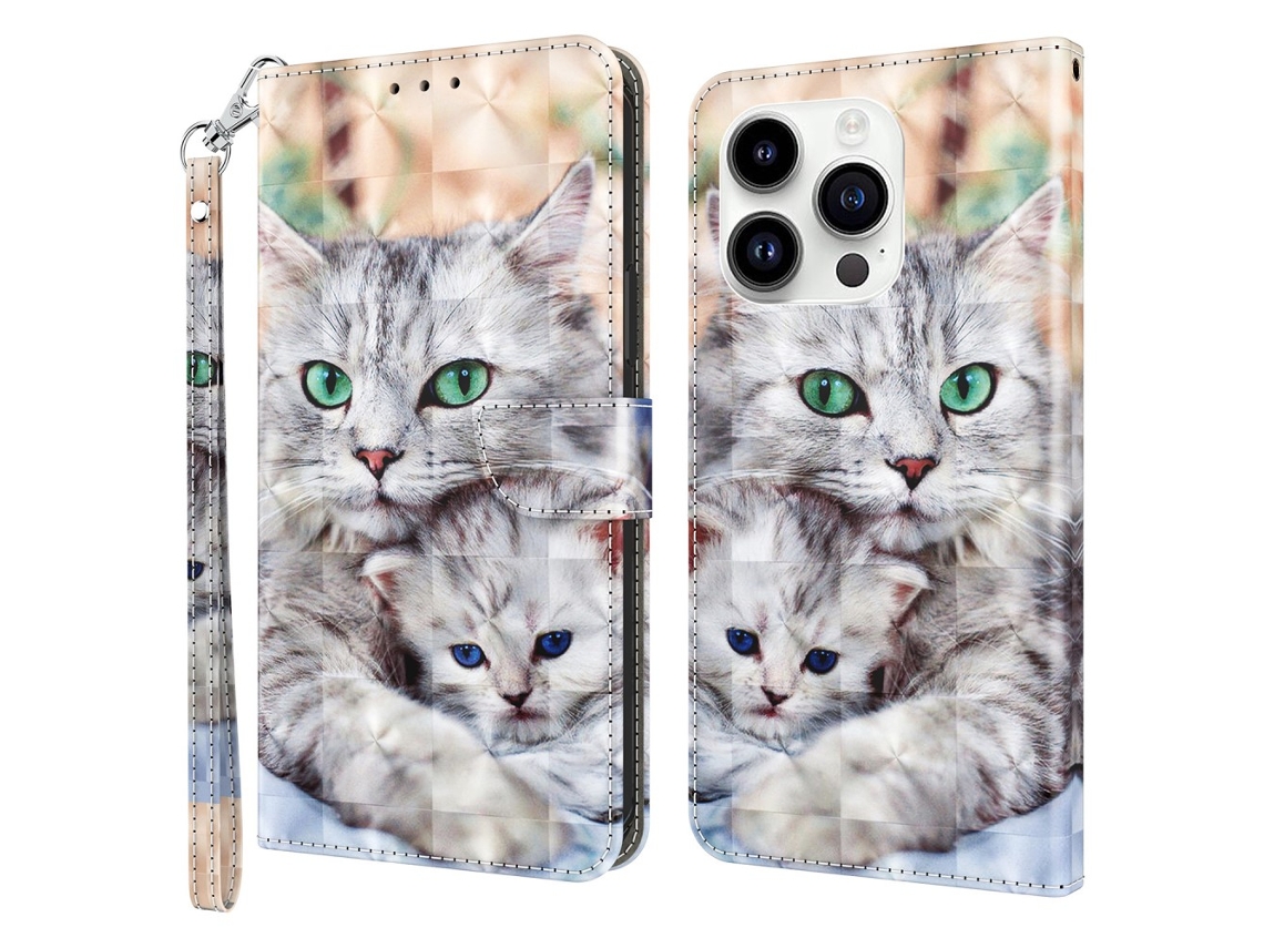Capa Pega Para Iphone 15 Pro Max Pele Sintética