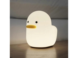 Omni lâmpada Noturna Led Inteligente com Sensor Táctil e Temporizador, de Silicone Recarregável, Luz Quente para Quarto