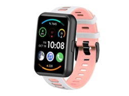 Bracelete Pioneer para Huawei Watch Fit 2 Branco e Rosa