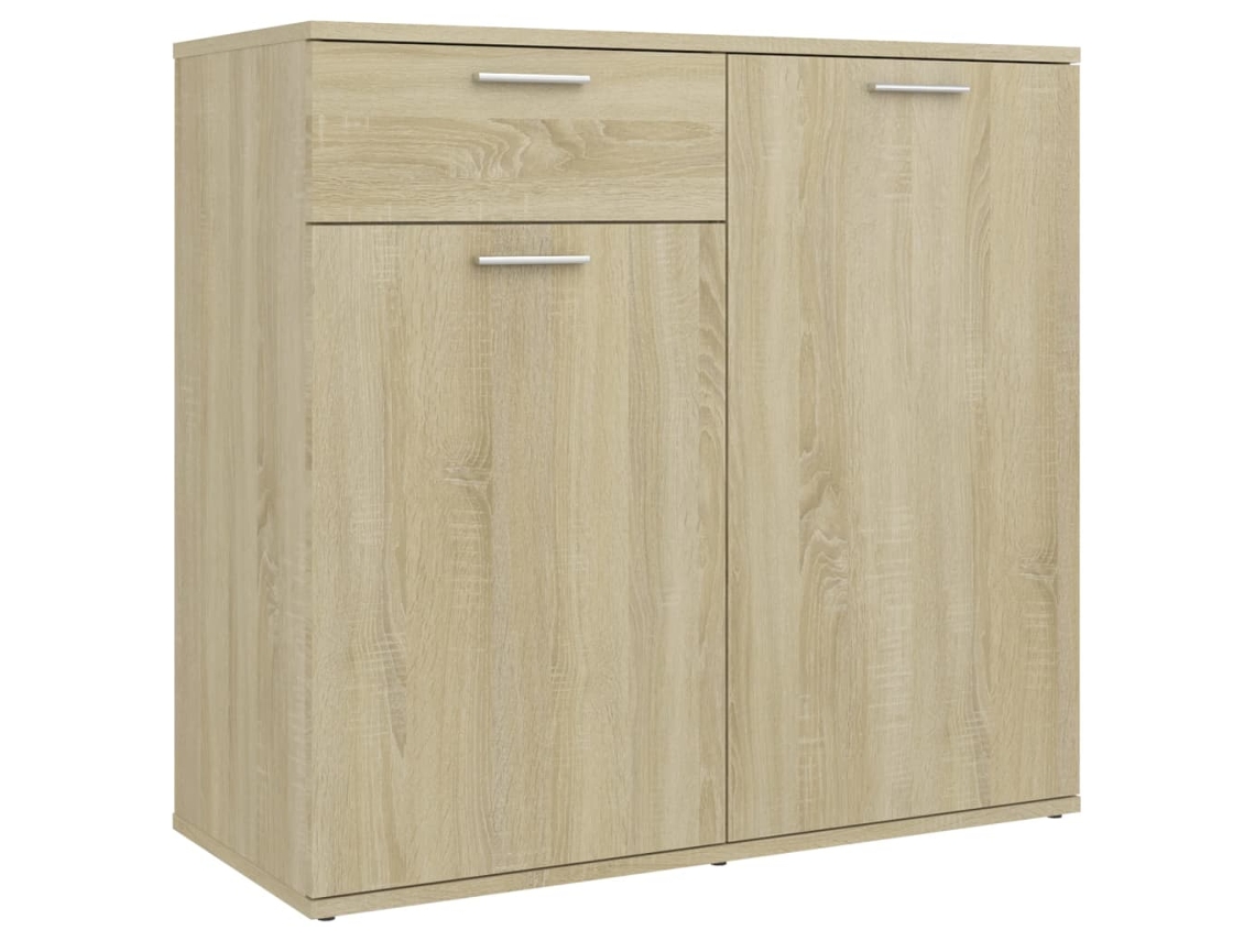 Sideboard, Sideboards Vidaxl Marrom Madeira Processada (n/a)