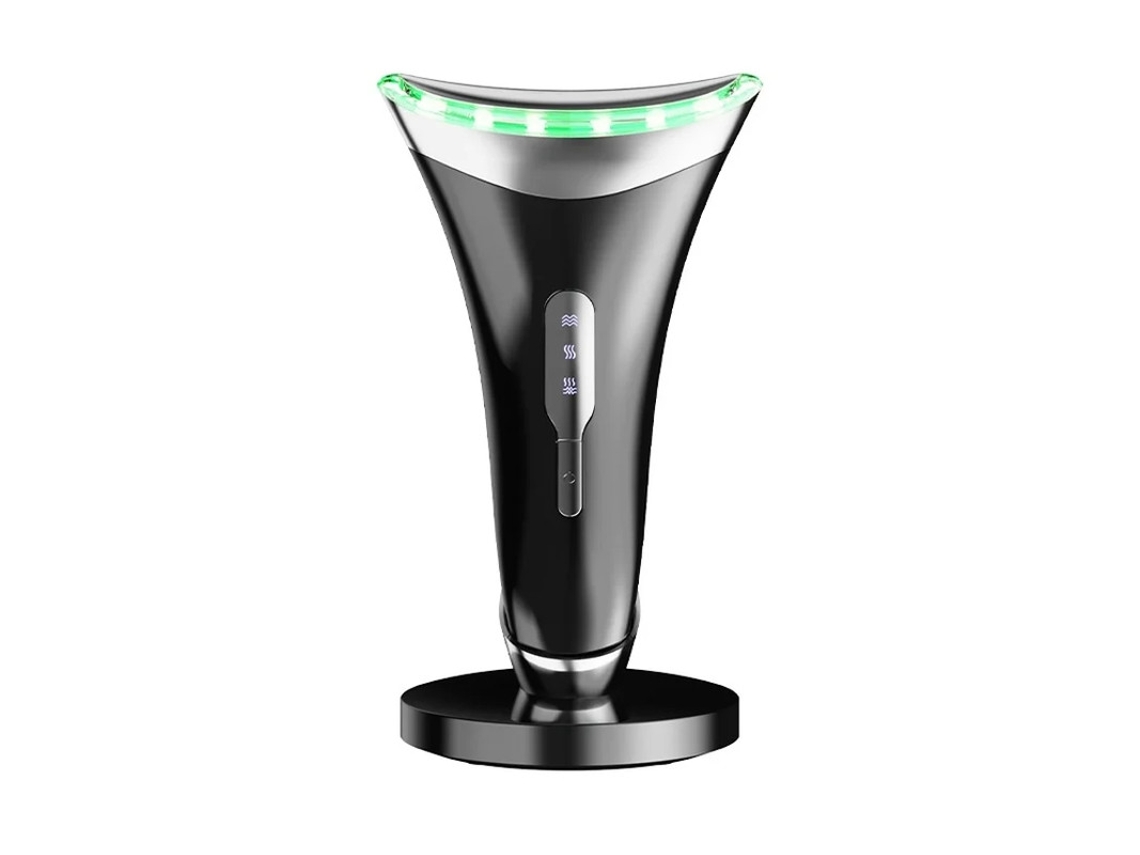 Massageador Facial Dispositivo Facial Massageador Facial Dispositivo Facial Antirrugas Ems Para Levantamento De Massagem Com 3 Modos De Luz Yizhood